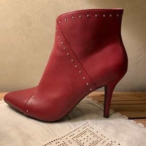 The Limited Women’s Heeled Boots- Wine Red Size 7.5